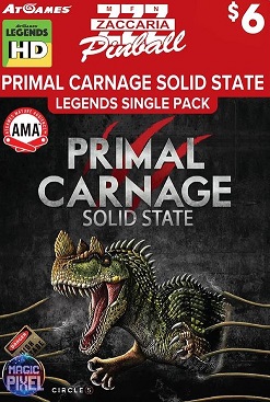 Primal Carnage – Solid State (AtGames Legends Pinball Table&nbsp;Review)